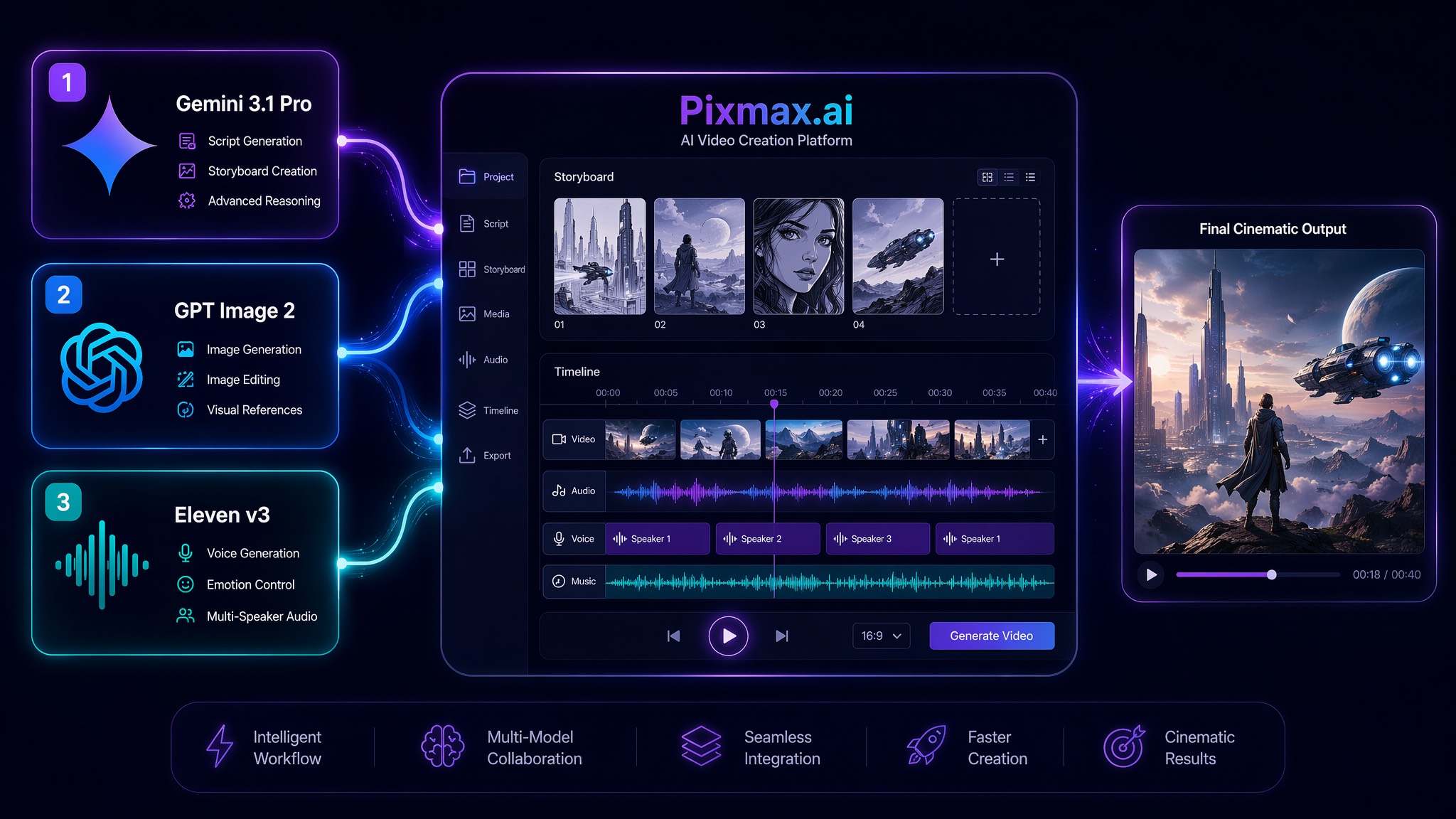 GPT Image 2, Gemini 3.1 Pro, and Eleven v3: The AI Model Stack Behind Modern Video Creation