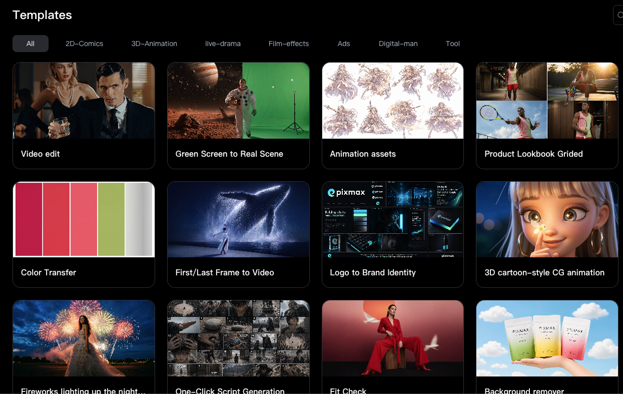 Workflow template discovery library